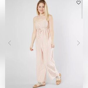 O'NEILL Anabella Striped Wide Leg Jumpsuit